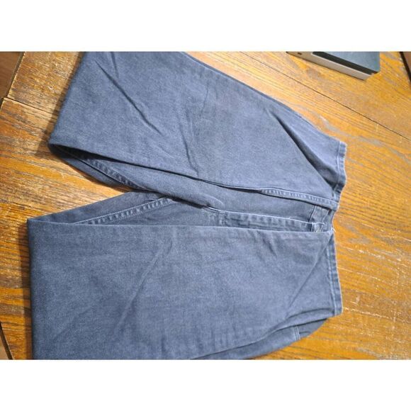 New 10M Wrangler for Women Grey Cotton Relaxed Fit Denim Jeans High Waist - Picture 3 of 5